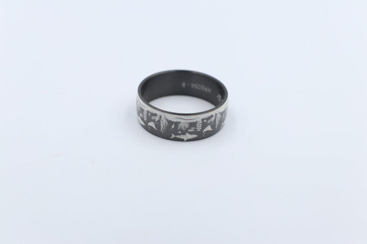 Zirconium Underwater design ring HR5094/8
