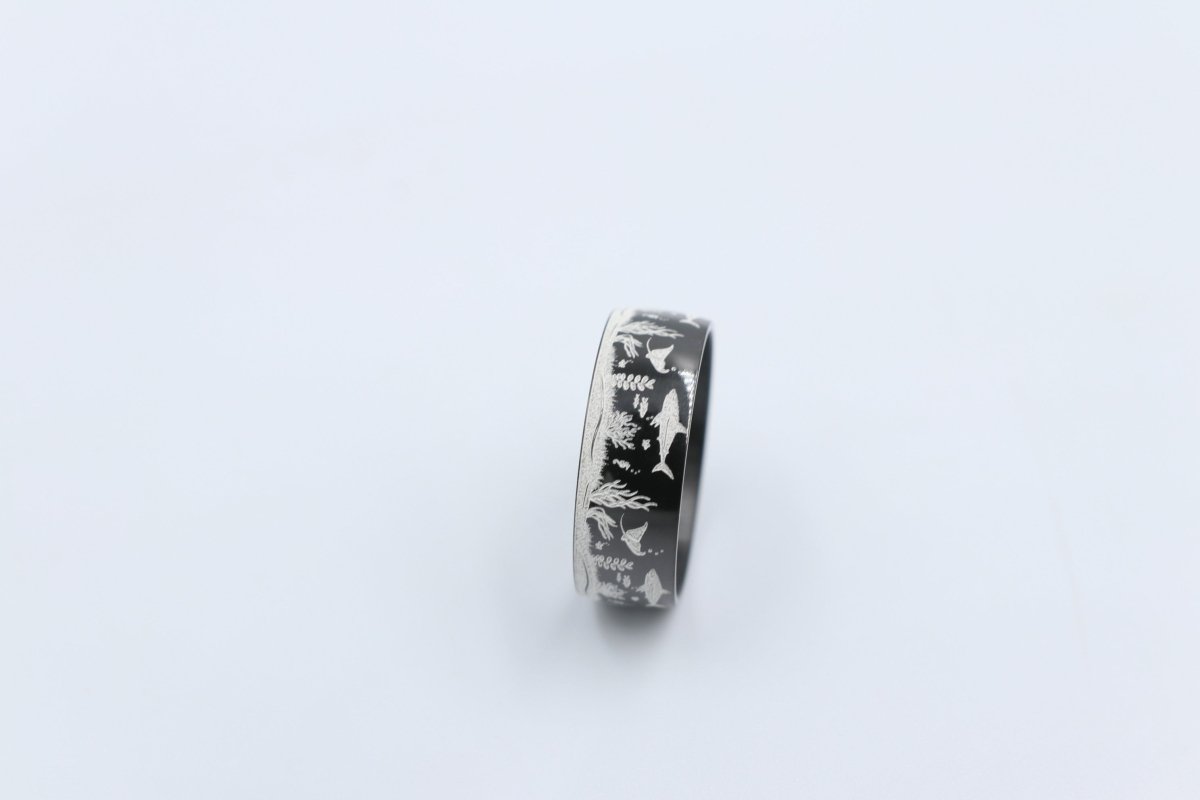 Zirconium Underwater design ring HR5094/8