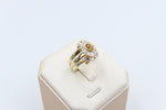 9ct Gold Trio Set with Citrine and Diamond SYR1470