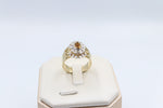 9ct Gold Trio Set with Citrine and Diamond SYR1470