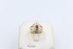 9ct Gold Trio Set with Citrine and Diamond SYR1470