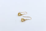 9ct Gold Genuine Citrine Drop Earrings SYE468C