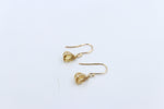 9ct Gold Genuine Citrine Drop Earrings SYE468C