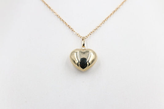 9ct Gold Small Puff Heart