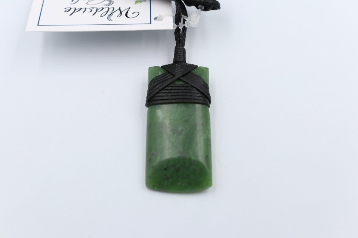 New Zealand Greenstone Polished Toki WK33