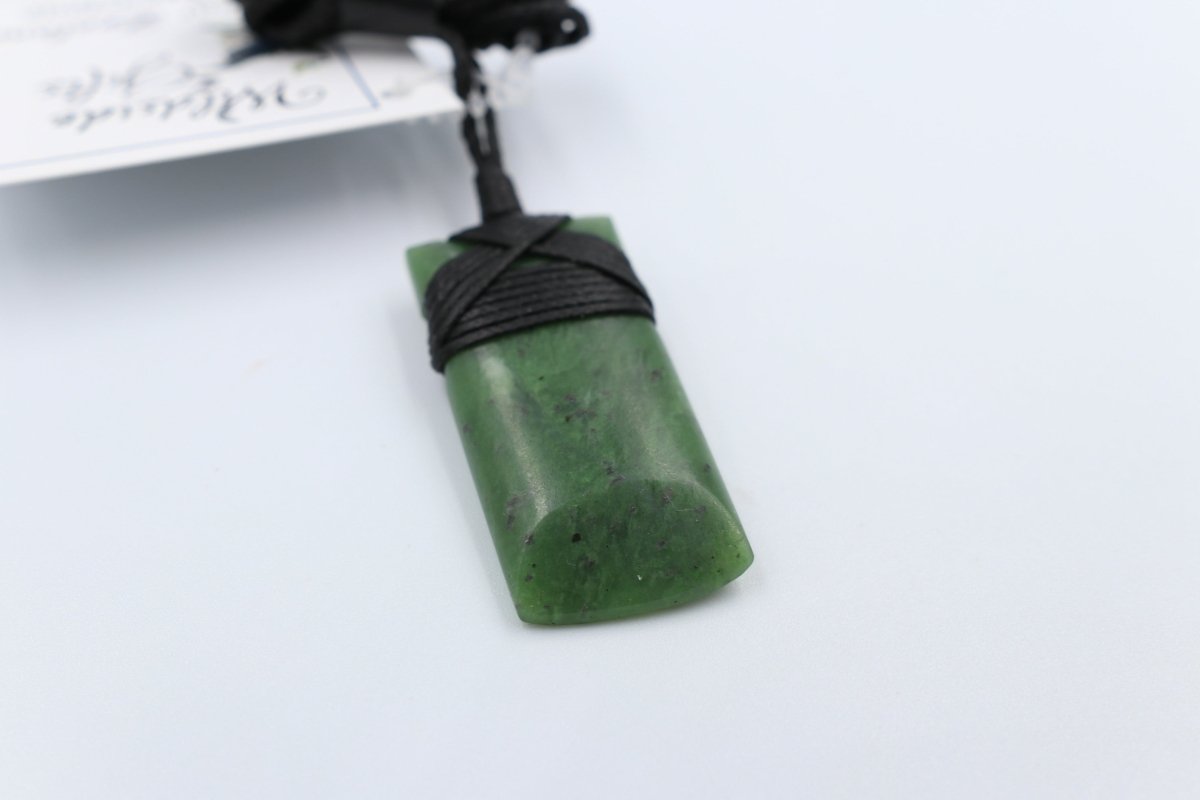 New Zealand Greenstone Polished Toki WK33