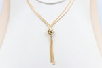 9ct Gold Multi Chain Overlapping Necklace 42cm