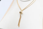 9ct Gold Multi Chain Overlapping Necklace 42cm