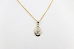 9ct Solid Saint Christopher Pendent