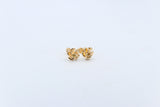 9ct Gold Flower Earrings