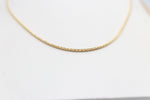 9ct Gold Italian Wheatsheaf Chain 45cms