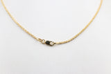 9ct Gold Italian Wheatsheaf Chain 45cms