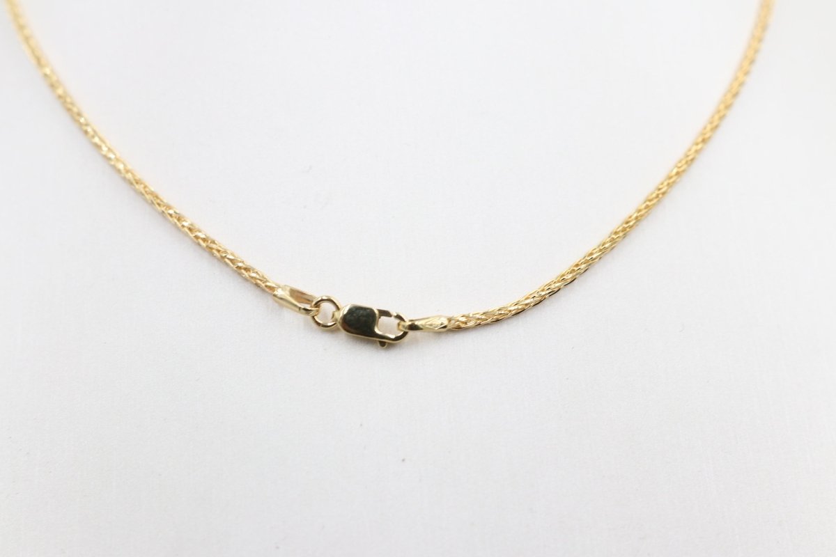 9ct Gold Italian Wheatsheaf Chain 45 55 60cms 431.9CH