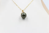 18ct Gold Plated Faux Pearl Pendent