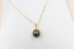 18ct Gold Plated Faux Pearl Pendent