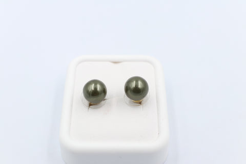 18ct Gold Plated Faux Pearl Earrings