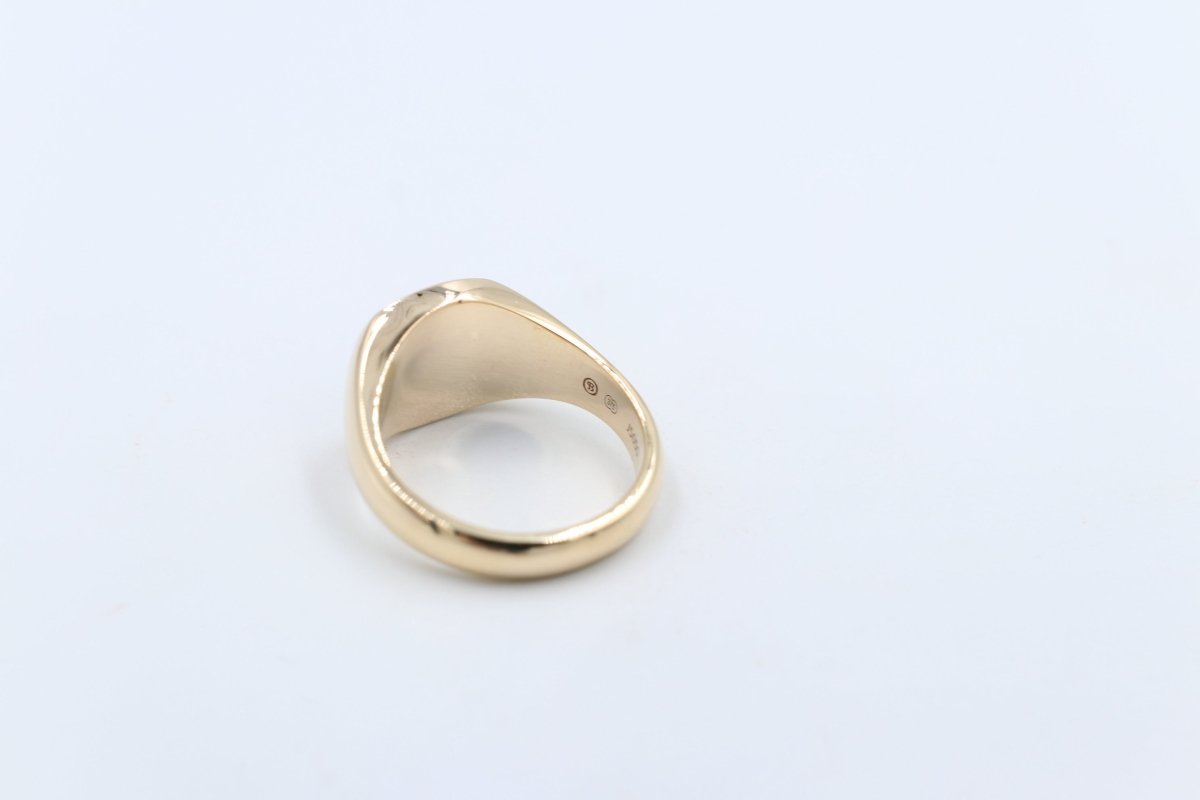 9ct Gold Solid Spectrum ring