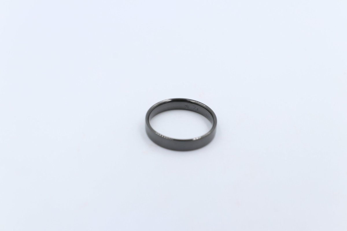 Zirconium Fit Flat Round Wedder