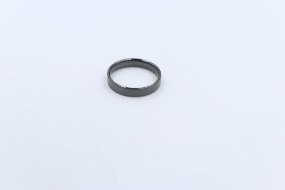 Zirconium Fit Flat Round Wedder