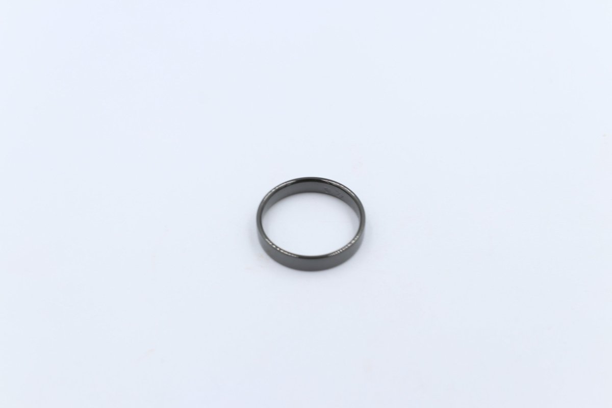 Zirconium Fit Flat Round Wedder