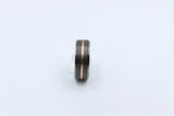 Zirconium & Tantalum and 9ct Rose Band