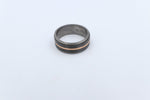 Zirconium & Tantalum and 9ct Rose Band