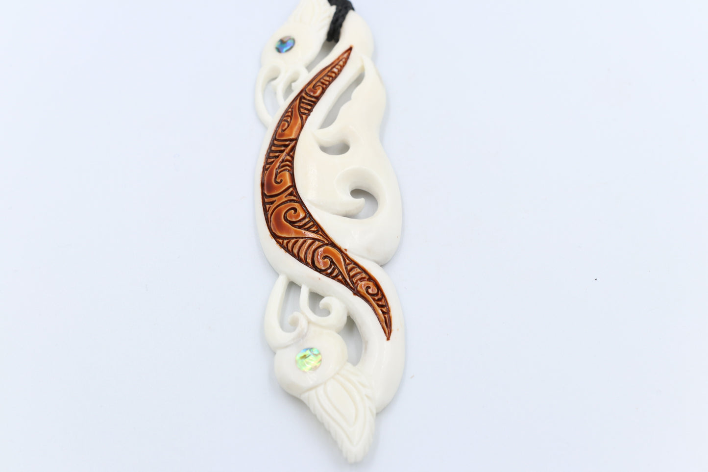XL Bone Manaia Pendant BPXL007