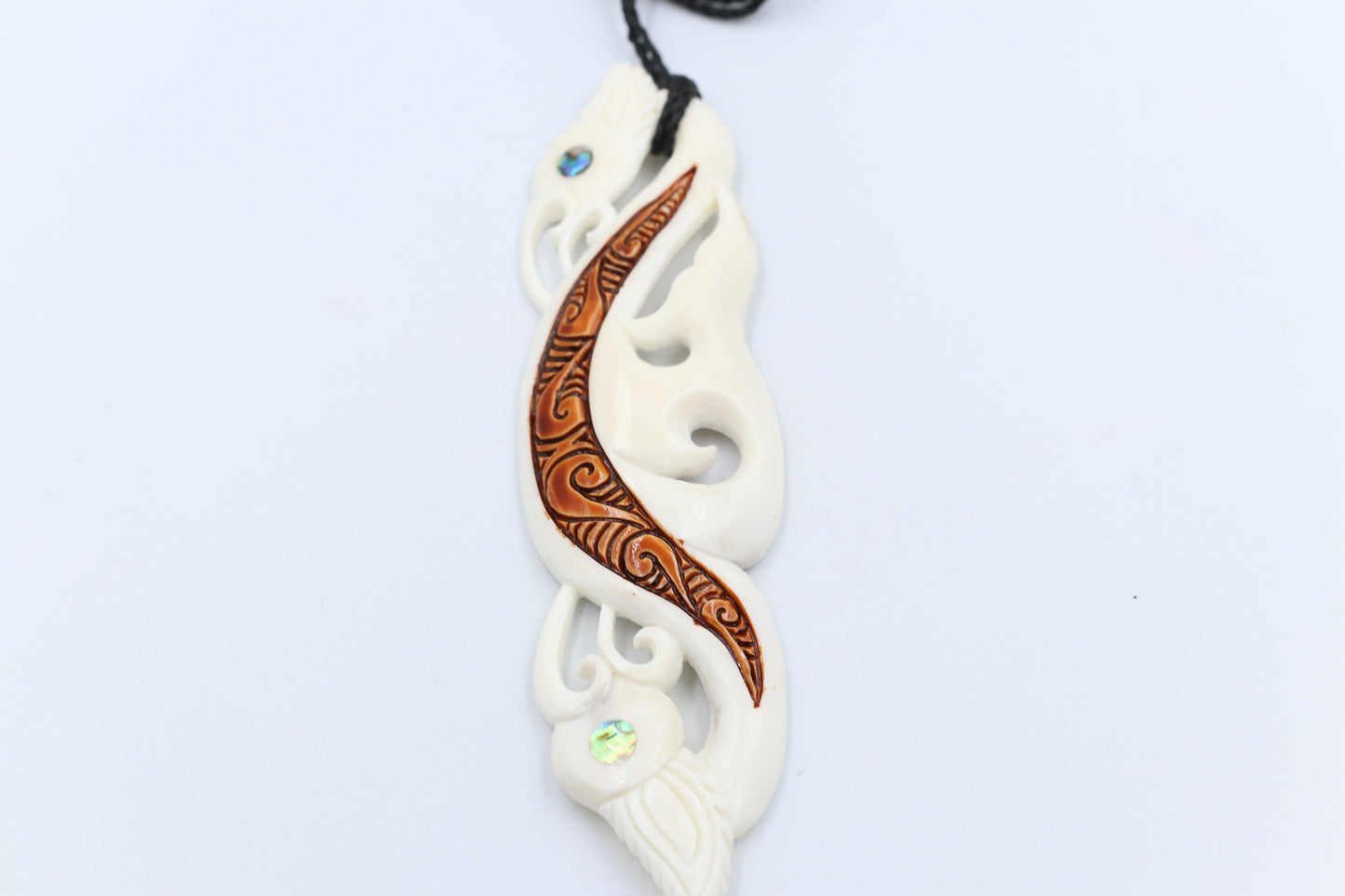 XL Bone Manaia Pendant BPXL007