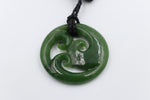 New Zealand Greenstone Triple Koru