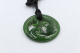 New Zealand Greenstone Triple Koru