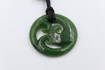 New Zealand Greenstone Triple Koru