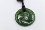 New Zealand Greenstone Triple Koru