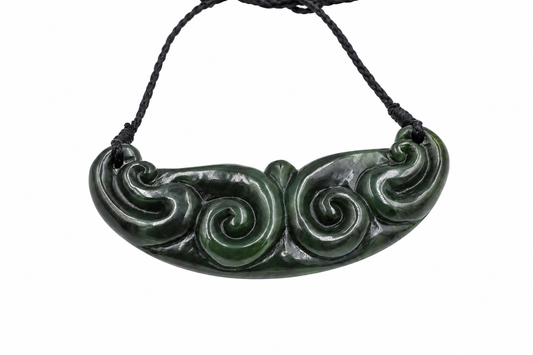 New Zealand Greenstone Koru - JP188