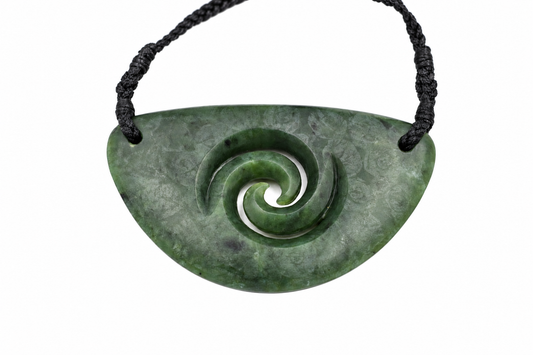 New Zealand Greenstone Breast Plate - JP200