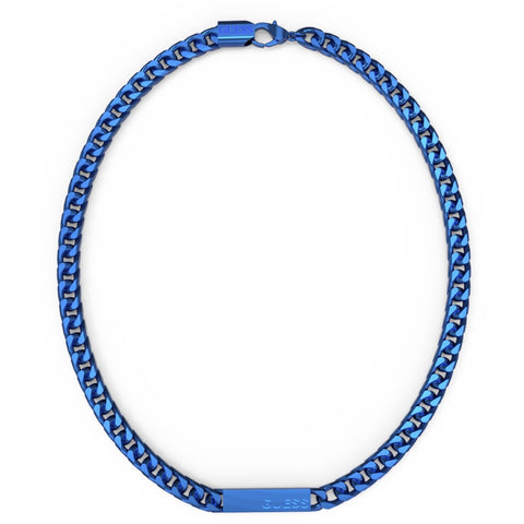 Guess Blue plated Necklace JUXN03005JWBLUT-U