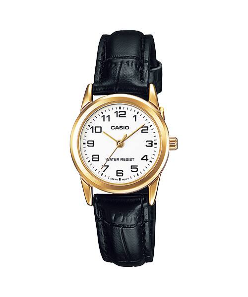 Casio Full Figure leather Strap LTP-V001GL-7B