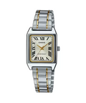 Casio Ladies Silver Standard Analogue Watch - LTPV007D-9B