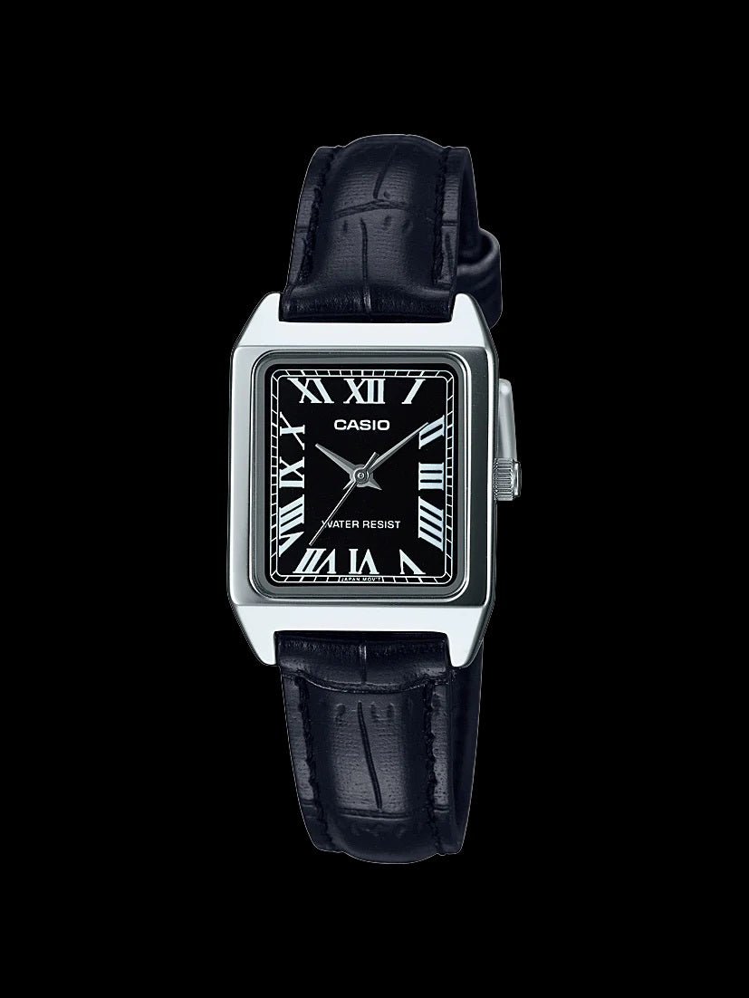 Casio Ladies Classic Leather Strap LTPV007L-1B