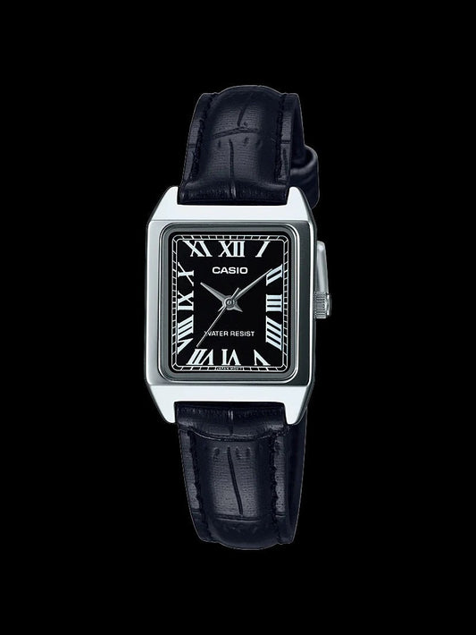 Casio Ladies Classic Leather Strap LTPV007L-1B