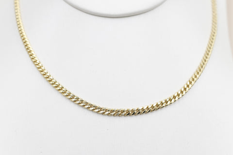 9ct Gold Tight curb Chain 50cm