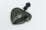 Greenstone Heart with Koru