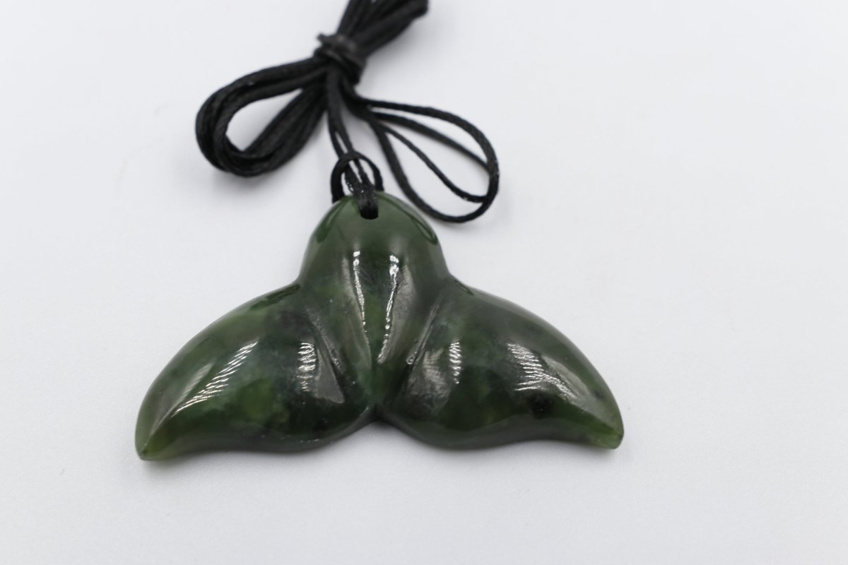 New Zealand Greenstone Whale Tail