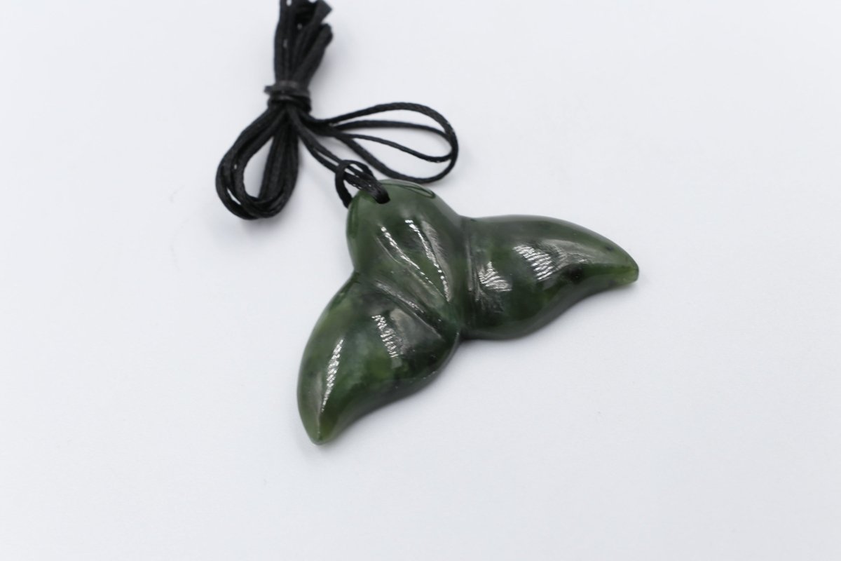 New Zealand Greenstone Whale Tail