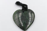 New Zealand Greenstone Heart 50mm