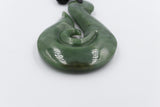 Large New Zealand Greenstone Fish Hook 90mm
