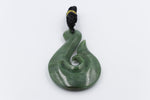 Large New Zealand Greenstone Fish Hook 90mm
