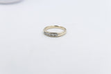 9ct Gold Diamond 5 stone Channel set Ring 0.35ct SYR1944