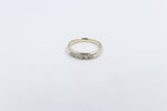 9ct Gold Diamond 5 stone Channel set Ring 0.35ct SYR1944