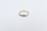 9ct Gold Diamond 5 stone Channel set Ring 0.35ct SYR1944