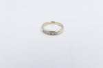 9ct Gold Diamond 5 stone Channel set Ring 0.35ct SYR1944